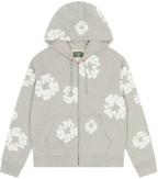 DENIM TEARS COTTON WREATH ZIP HOODIE SS25 POLERA