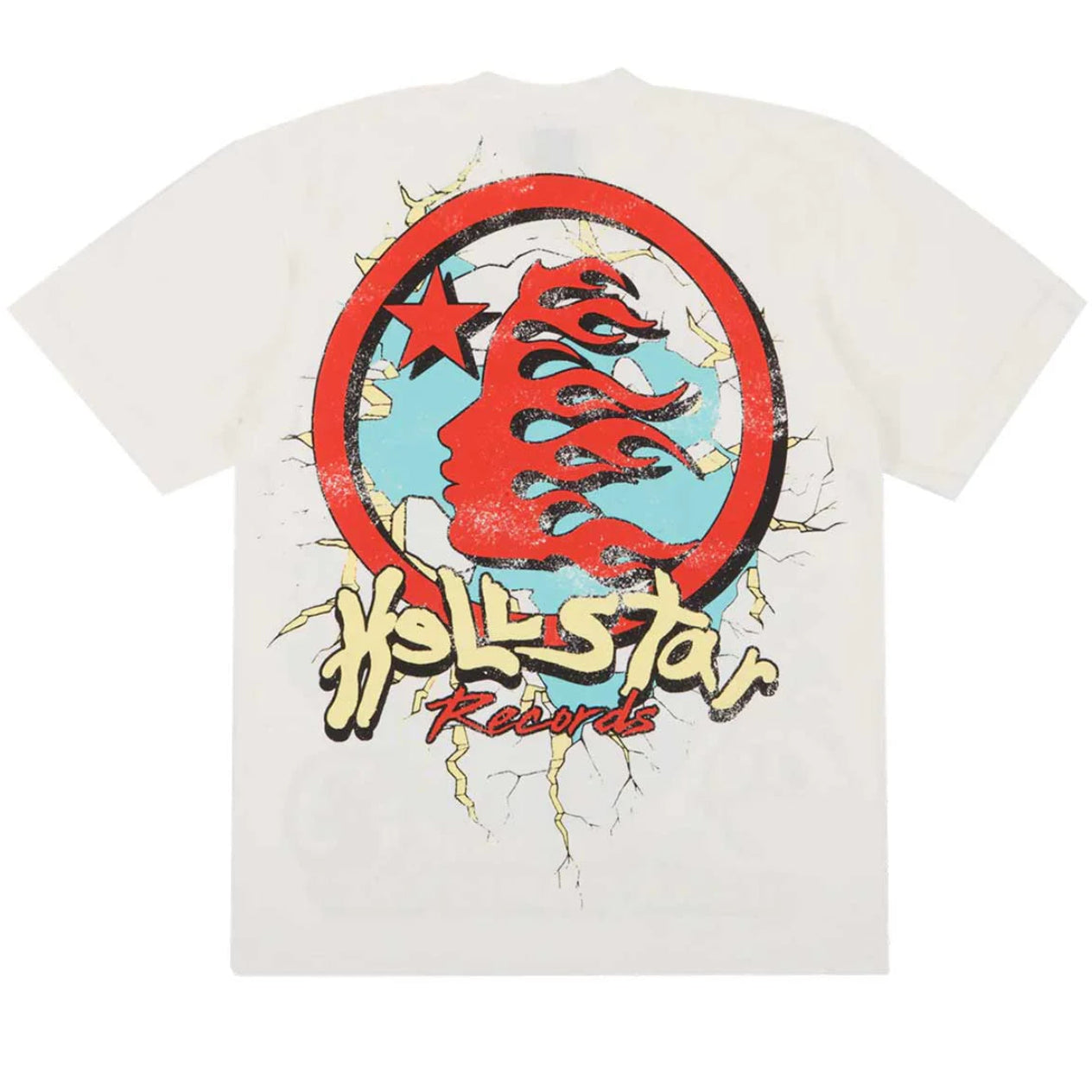 Hellstar Heaven On Earth T-Shirt 'Cream'