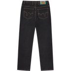 ICECREAM Running Dog Double Scoop Denim Pants Black