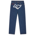 Ice Cream Running Puppy Denim Pant Indigo