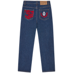 Ice Cream Running Puppy Denim Pant Indigo