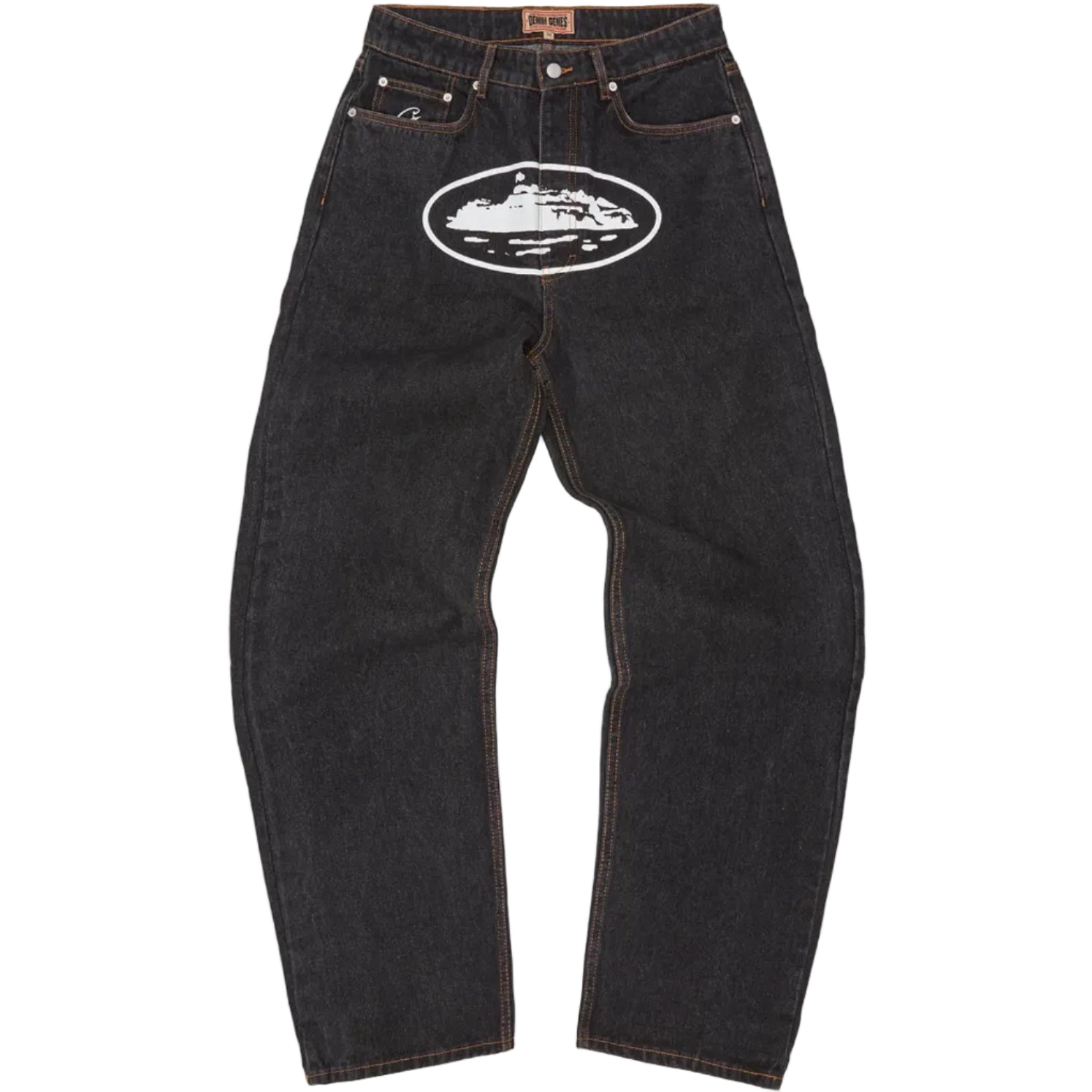 Corteiz Island Jeans 'Black'