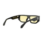 OFF-WHITE VANCOUVER SUNGLASSES “BLACK/YELLOW”