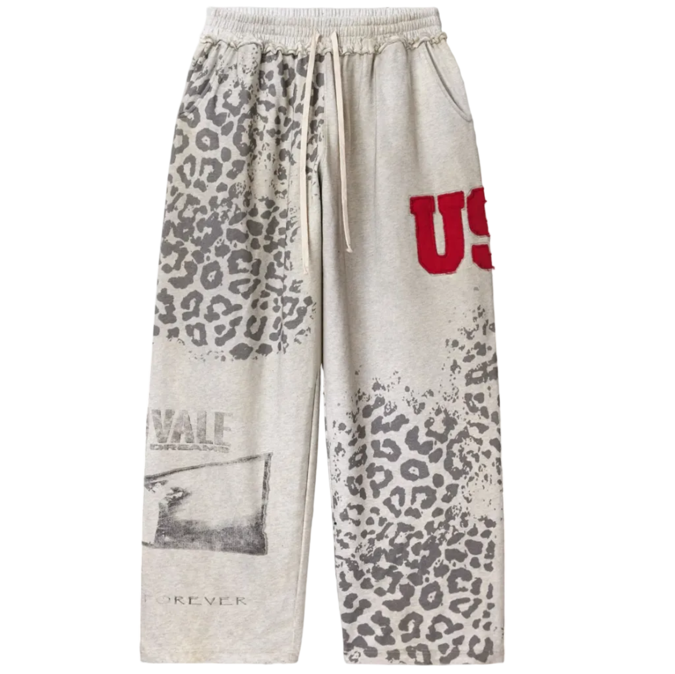 Vale Forever Cheetah Sweats 'Grey'