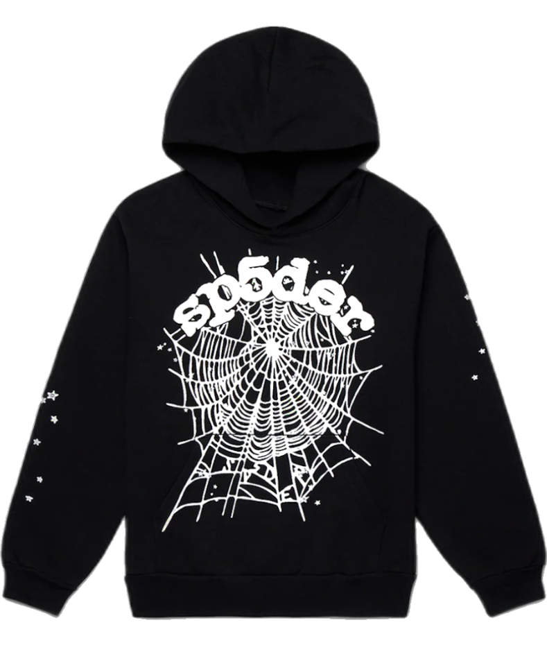 Sp5der OG Web Hoodie 'Black'
