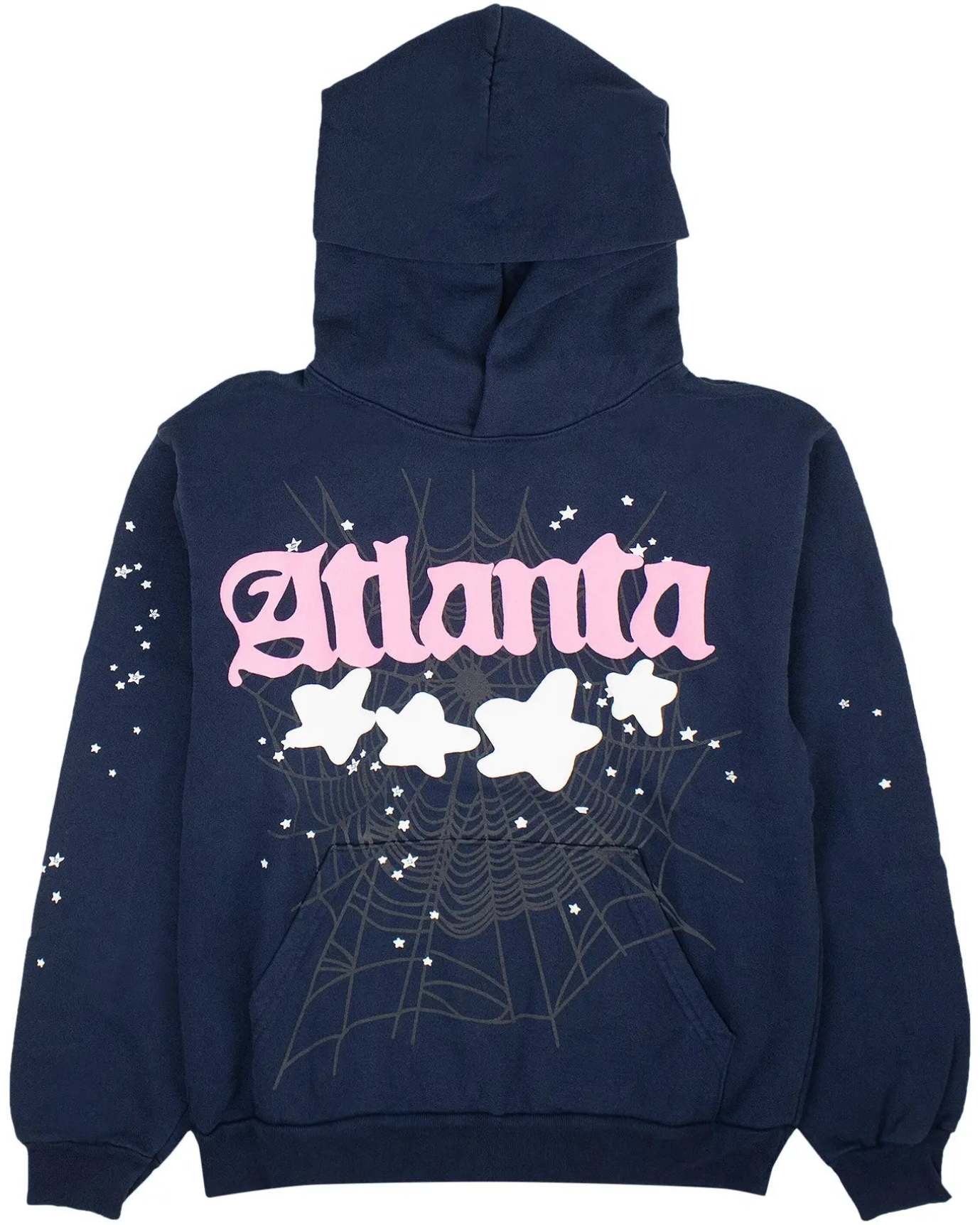 Sp5der Atlanta Hoodie 'Navy'