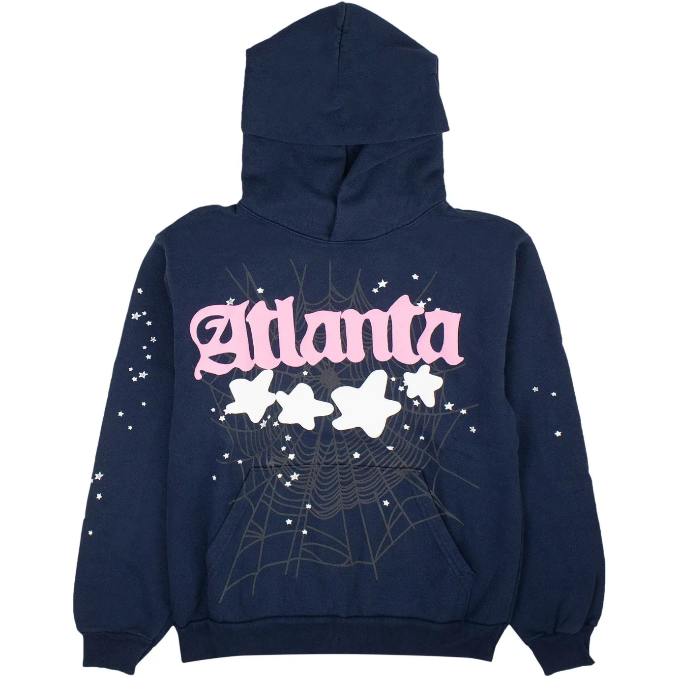 Sp5der Atlanta Hoodie 'Navy'