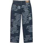 Stussy Jean Big Ol' City Link Denim  'One Wash'