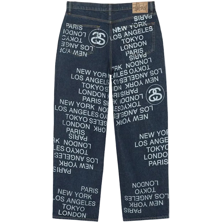 Stussy Jean Big Ol' City Link Denim  'One Wash'