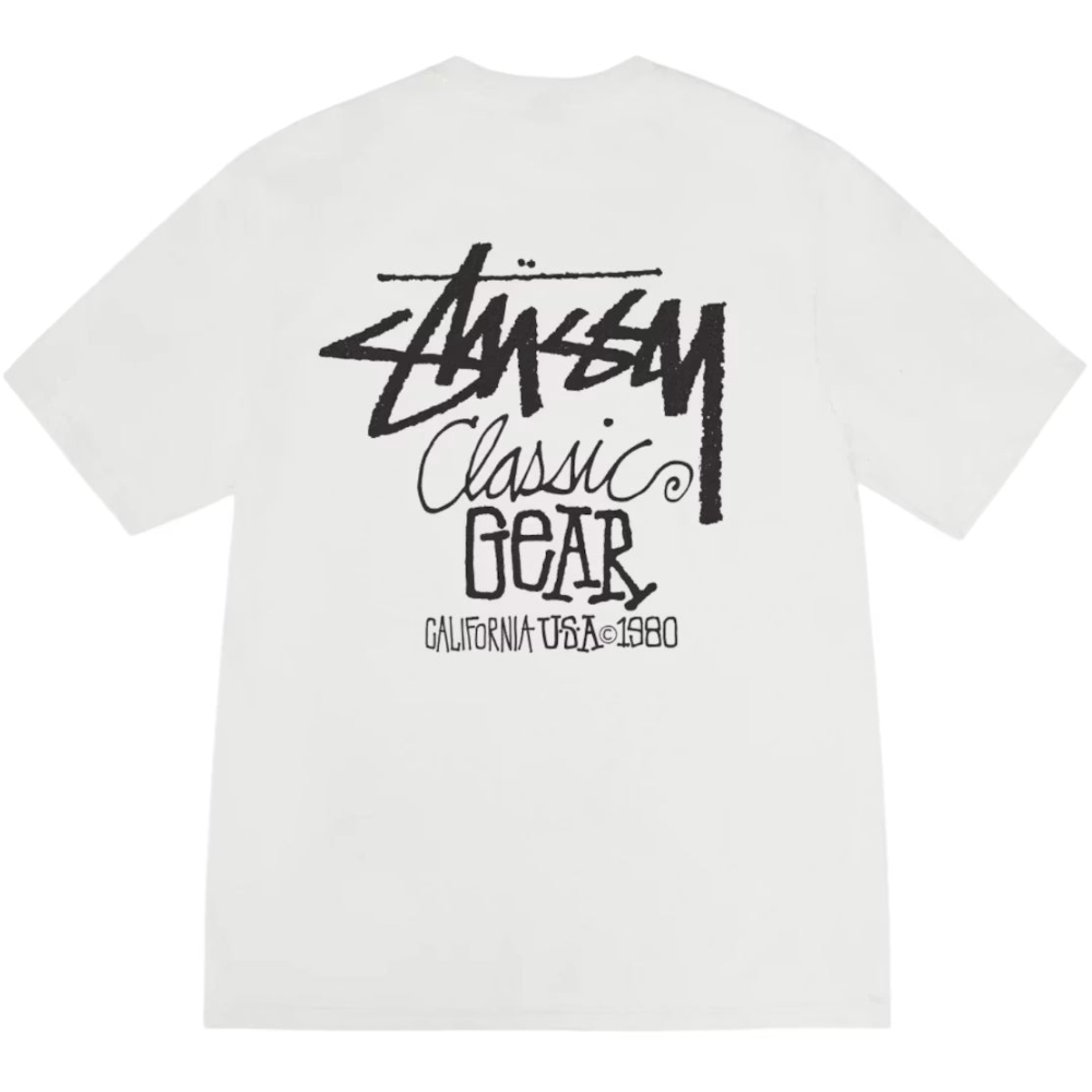 Stussy Classic Gear Tee Pigment Dyed 'Natural'