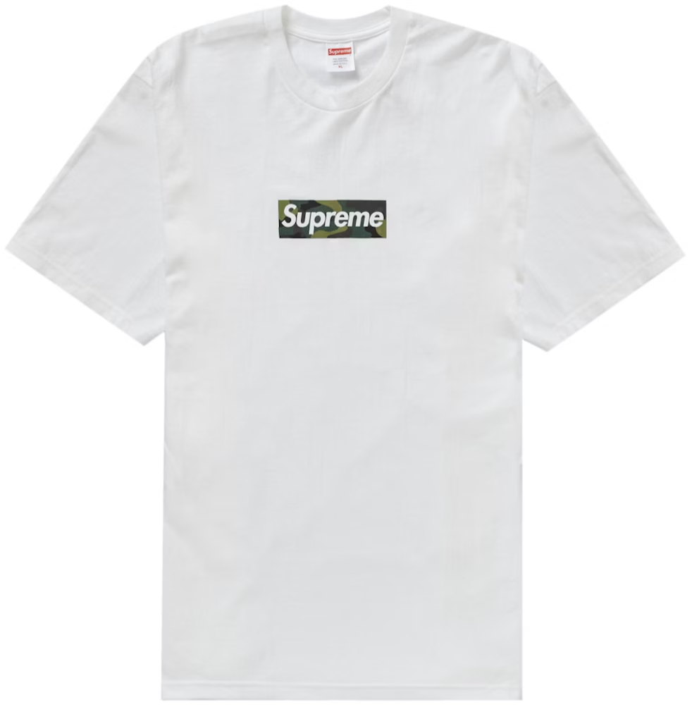 SUPREME BOX LOGO TEE "WHITE" FW23