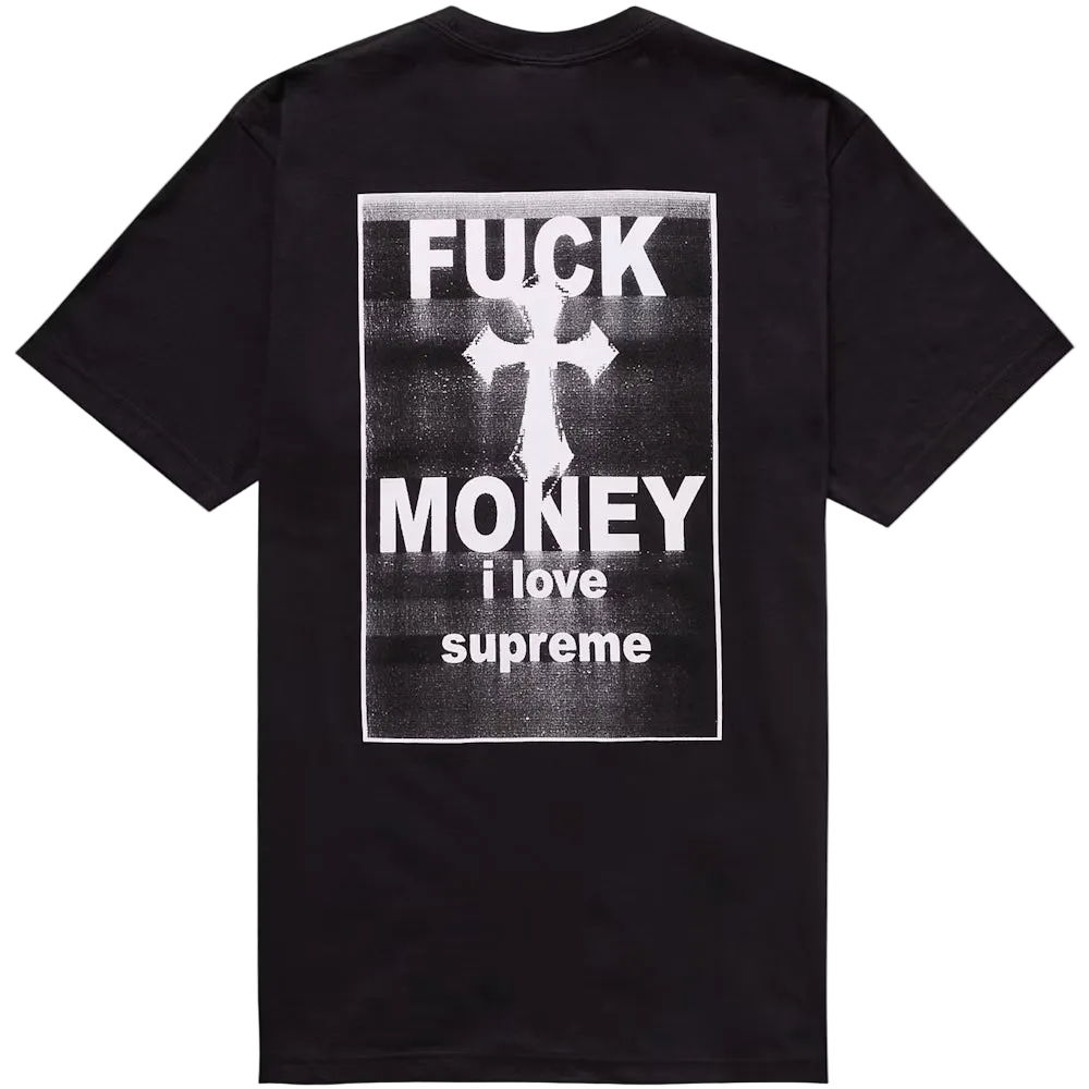 Supreme Fuck Money Tee 'Black'