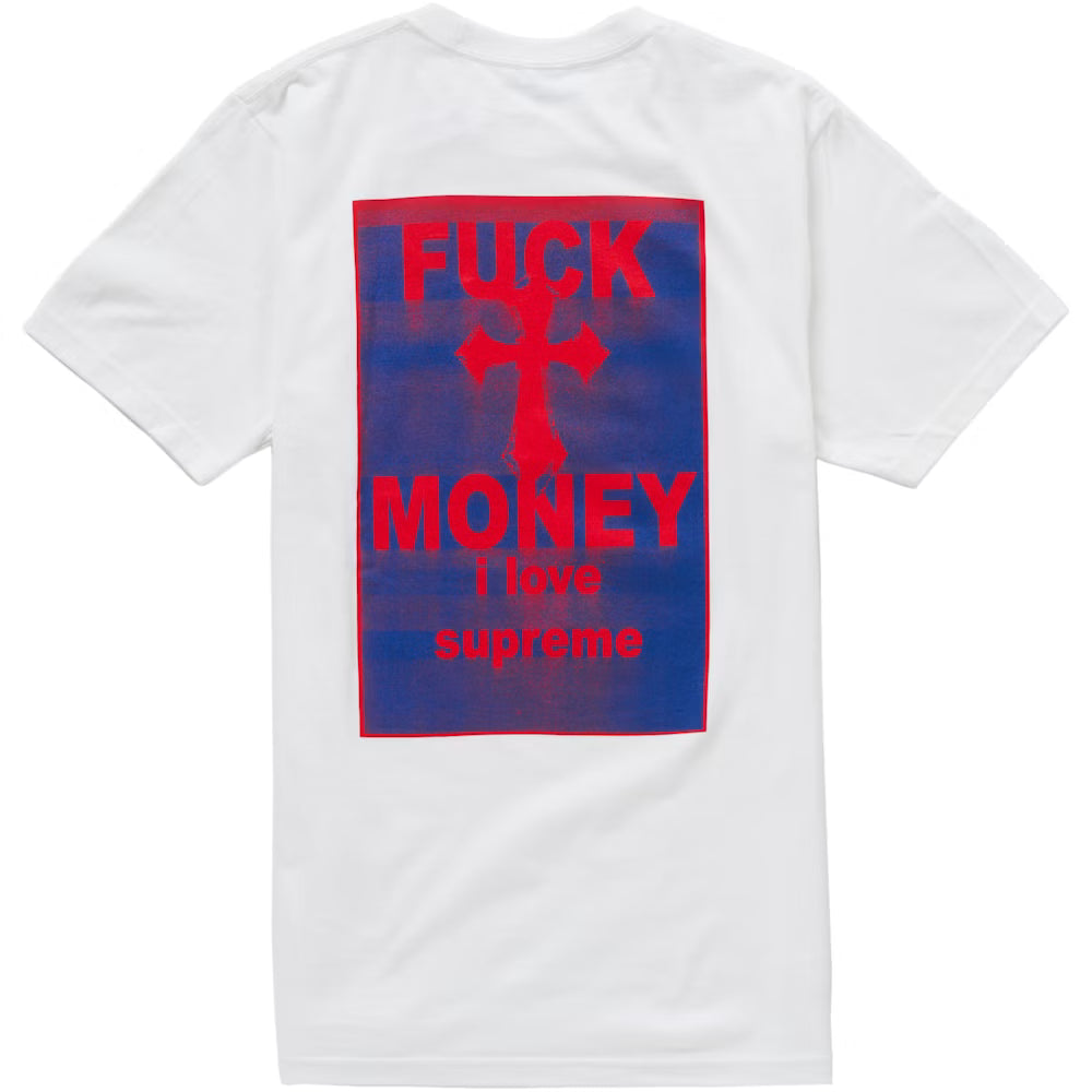 Supreme Fuck Money Tee 'White'