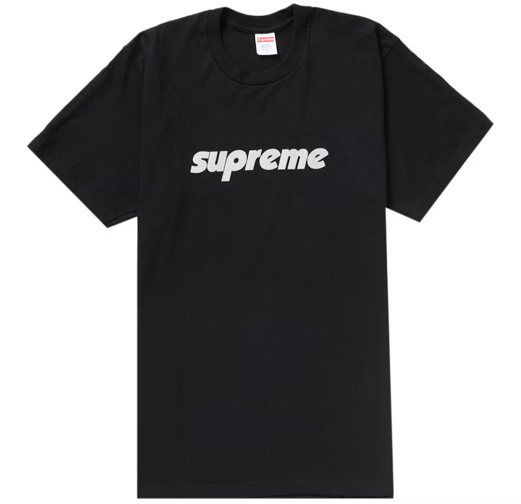 SUPREME PINLINE TEE "BLACK" SS24