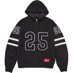 Supreme Sport Zip Up Hooded Sweater 'Black'