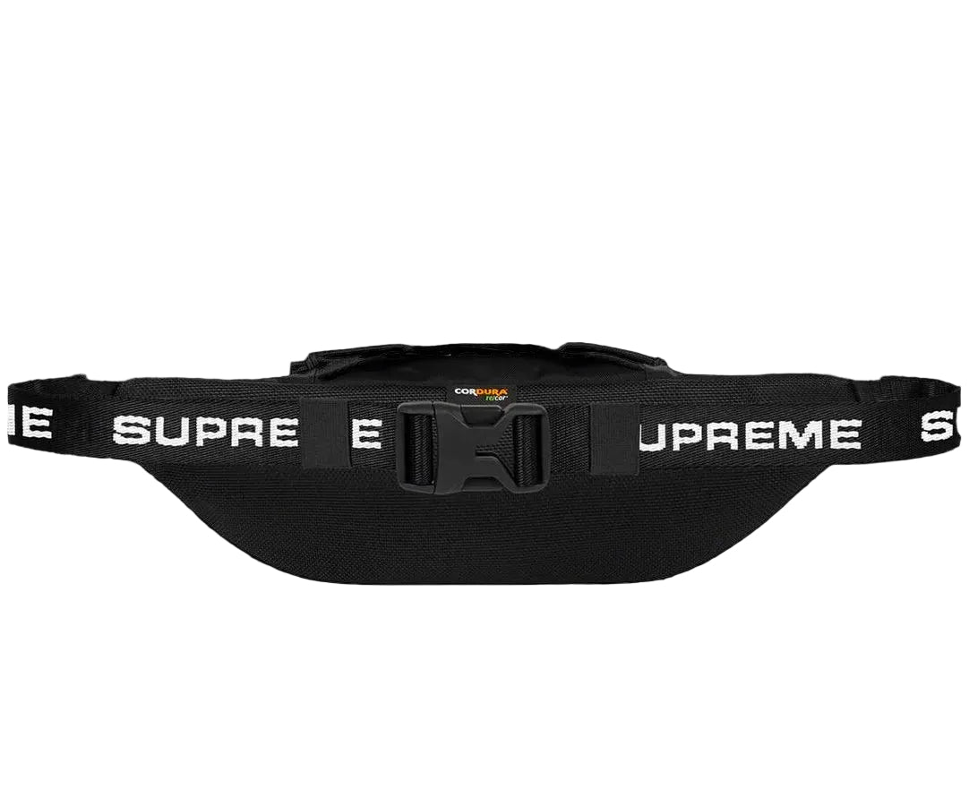 SUPREME WAIST BAG FW22 BLACK CANGURO NEGRO