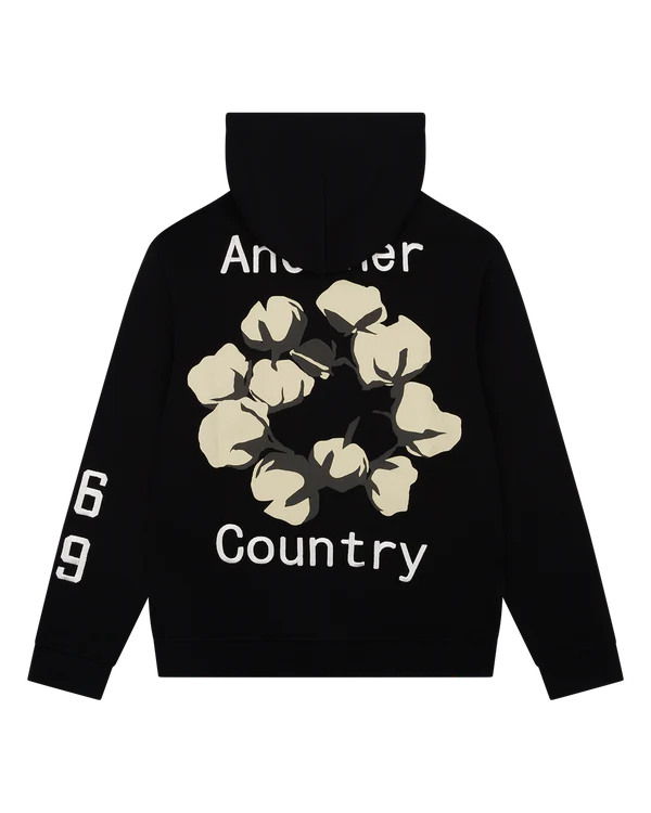 DENIM TEARS X CPFM CACTUS TEARS HOODIE BLACK POLERA NEGRA