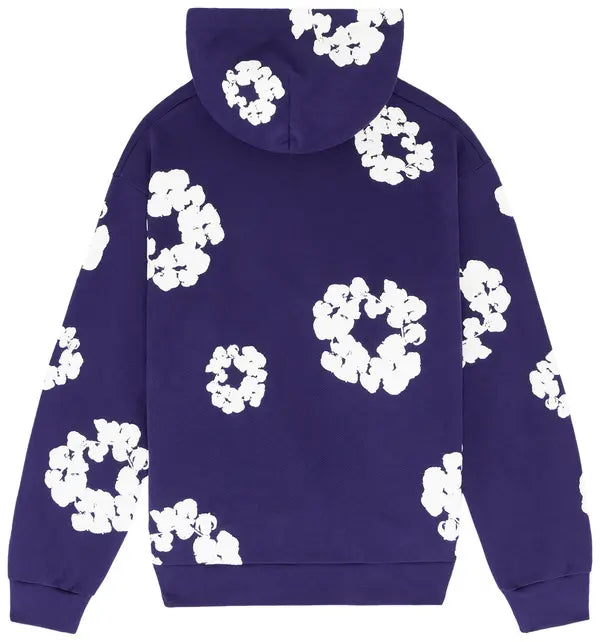 DENIM TEARS HOODIE PURPLE POLERA MORADA