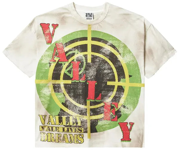 VALE FOREVER TARGET TEE 'CREAM'
