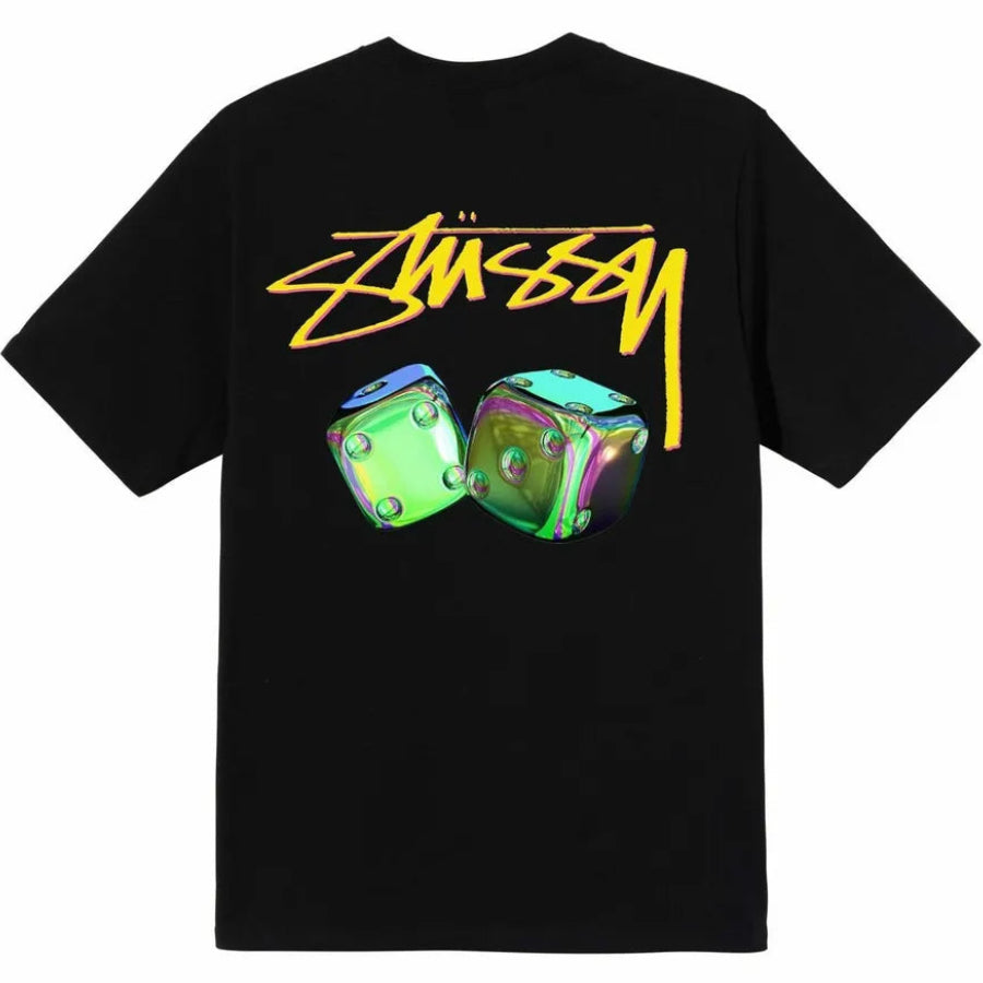 Stussy Iridescent Dice Tee "Black" T-Shirt