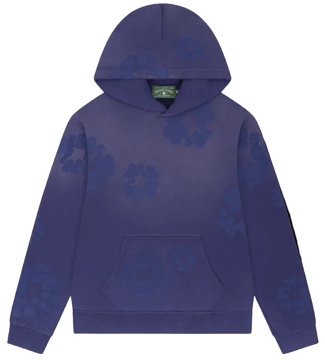 Denim Tears Mono Cotton Wreath Hoodie Washed Blue
