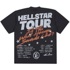 Hellstar Biker Tour Short Sleeve T-shirt Black