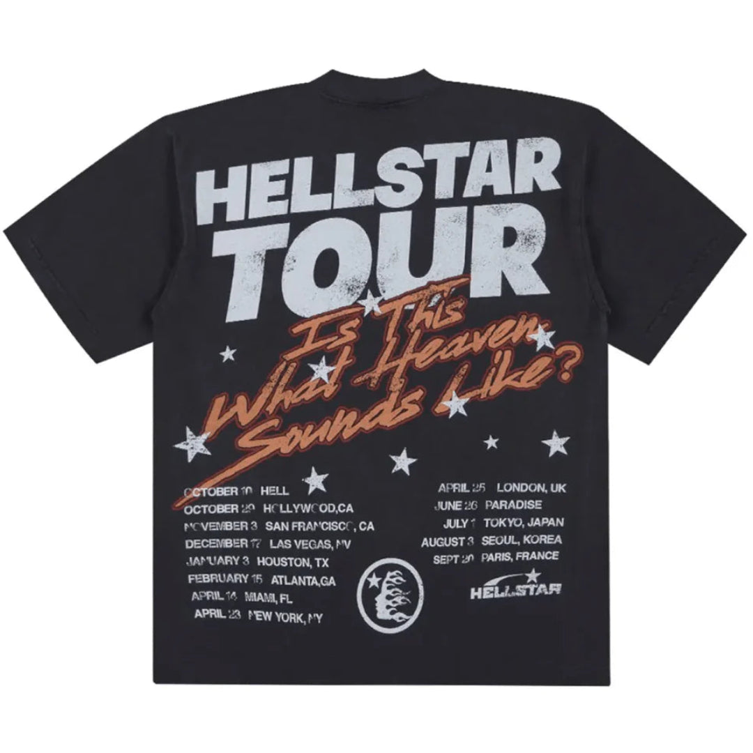 Hellstar Biker Tour Short Sleeve T-shirt Black