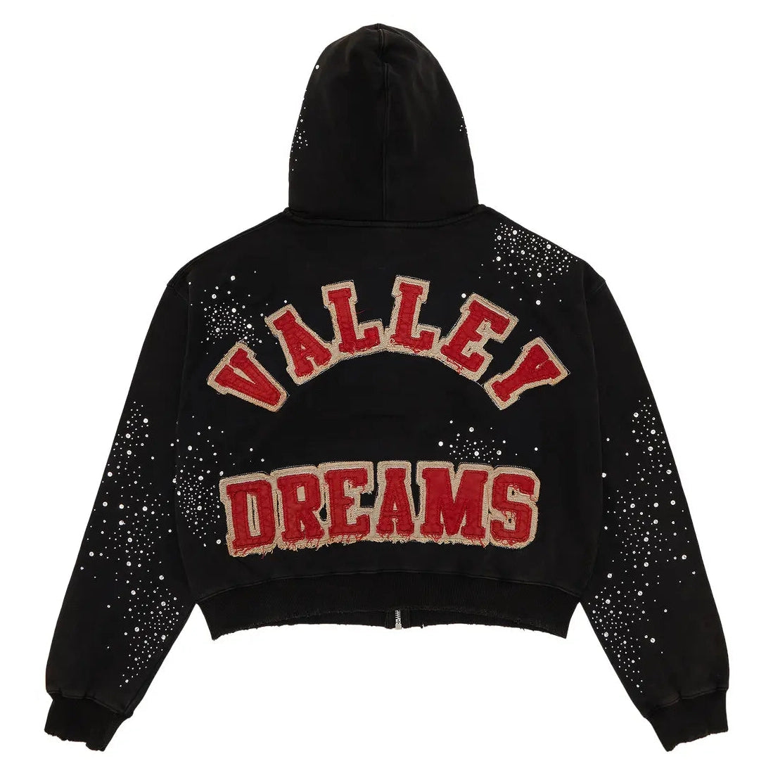 Vale Forever Pluto Clustured Portugal Zip Up Hoodie "Black"