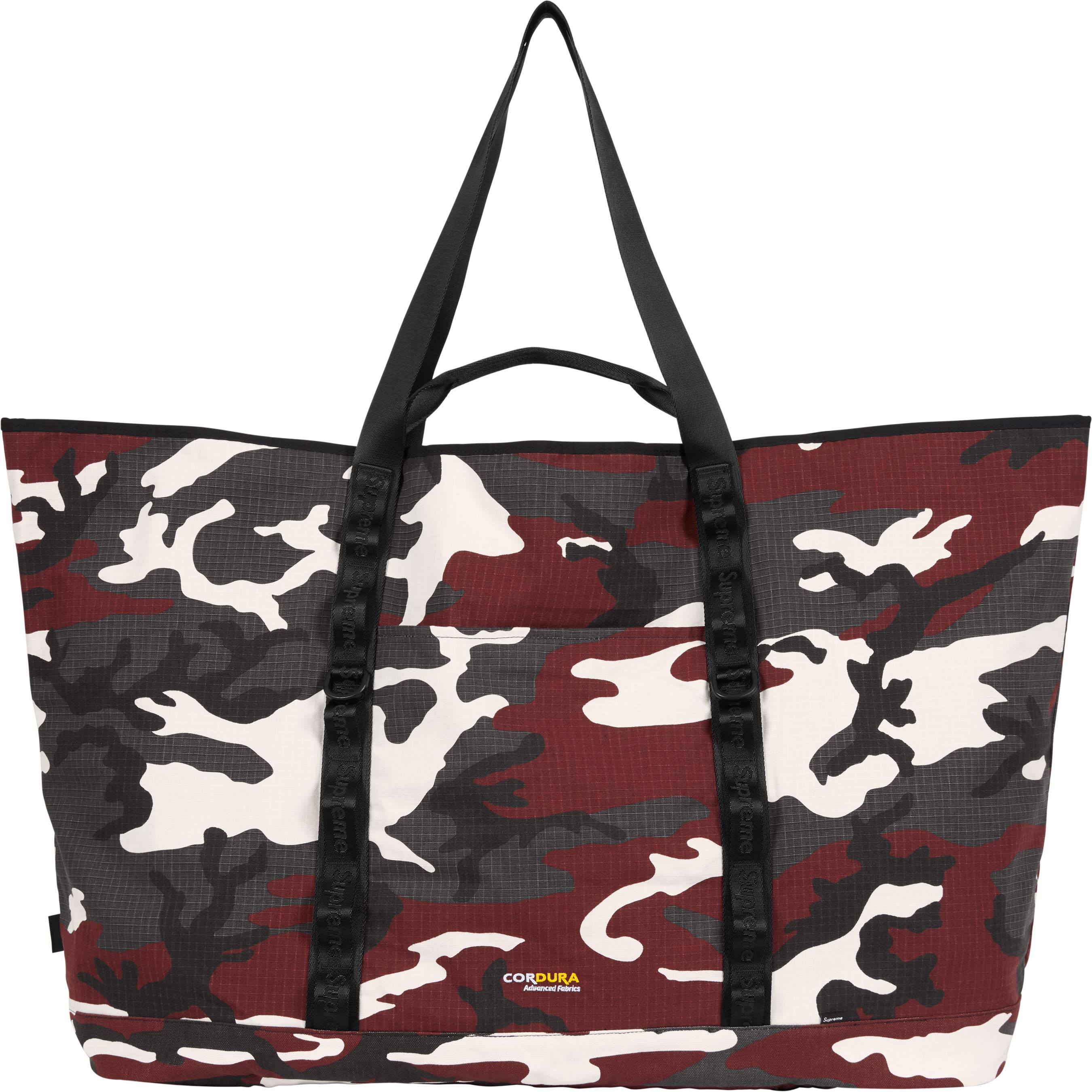 Supreme X-Large Tote Bag + Utility Pouch Camo SS26