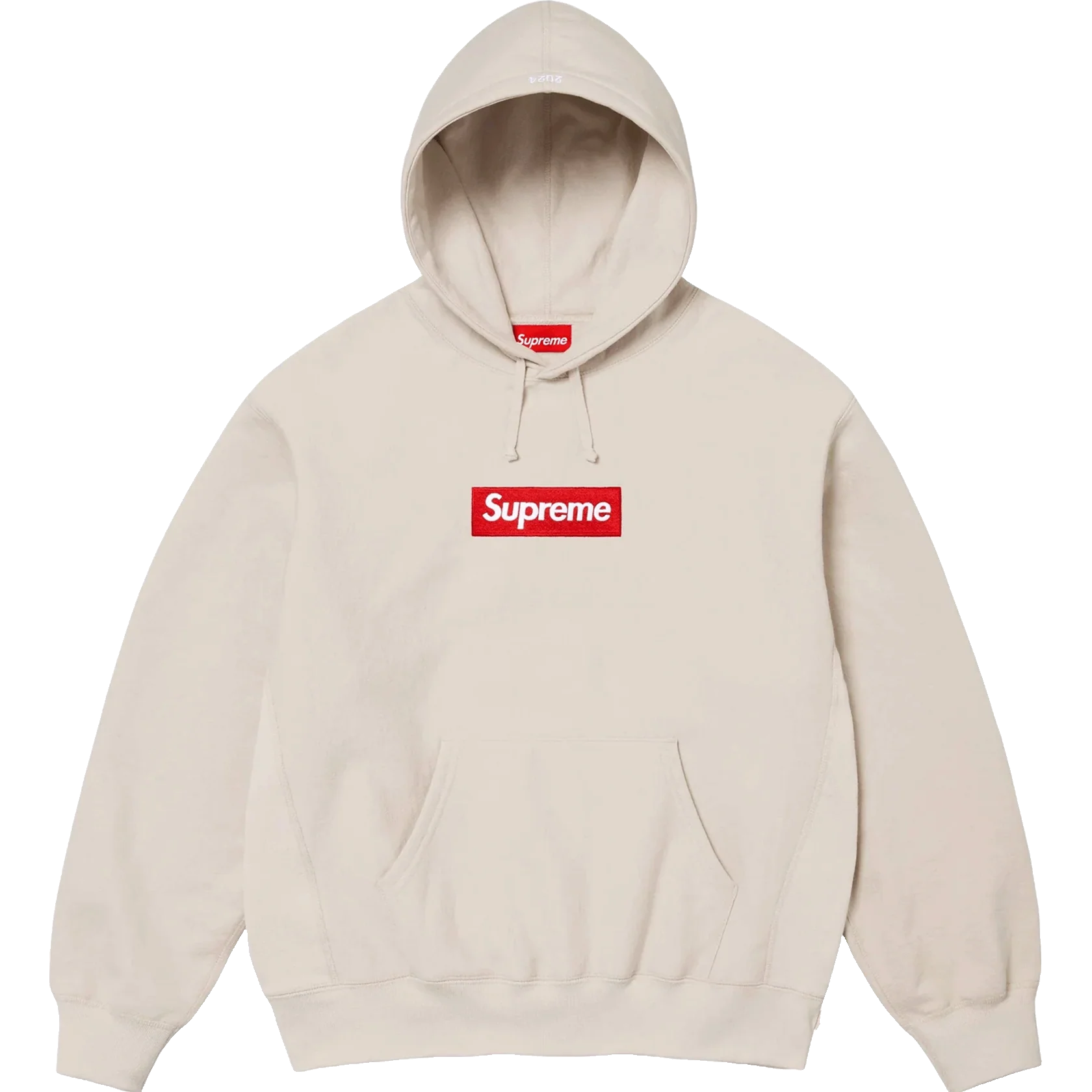 Supreme Box Logo Hooded Sweatshirt 'Stone'