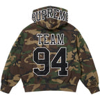 Supreme Team 94 Hooded Sweatshirt 'Woodland Camo'