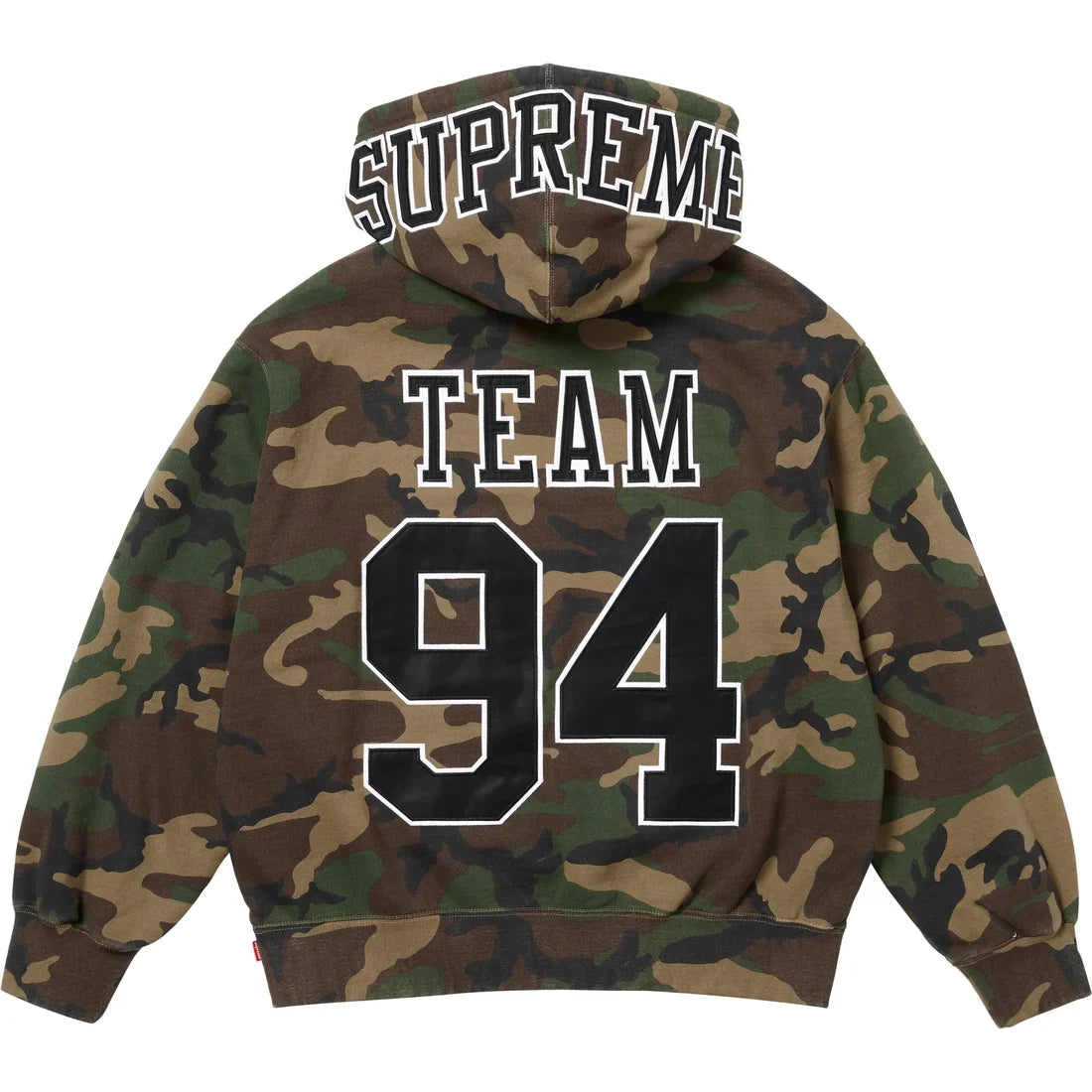 Supreme Team 94 Hooded Sweatshirt 'Woodland Camo'