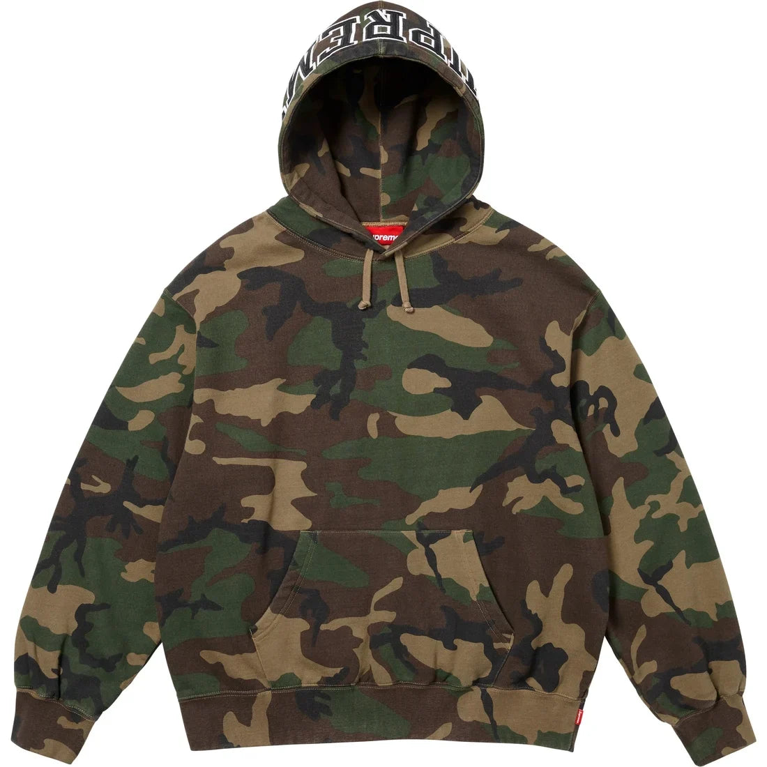 Supreme Team 94 Hooded Sweatshirt 'Woodland Camo'