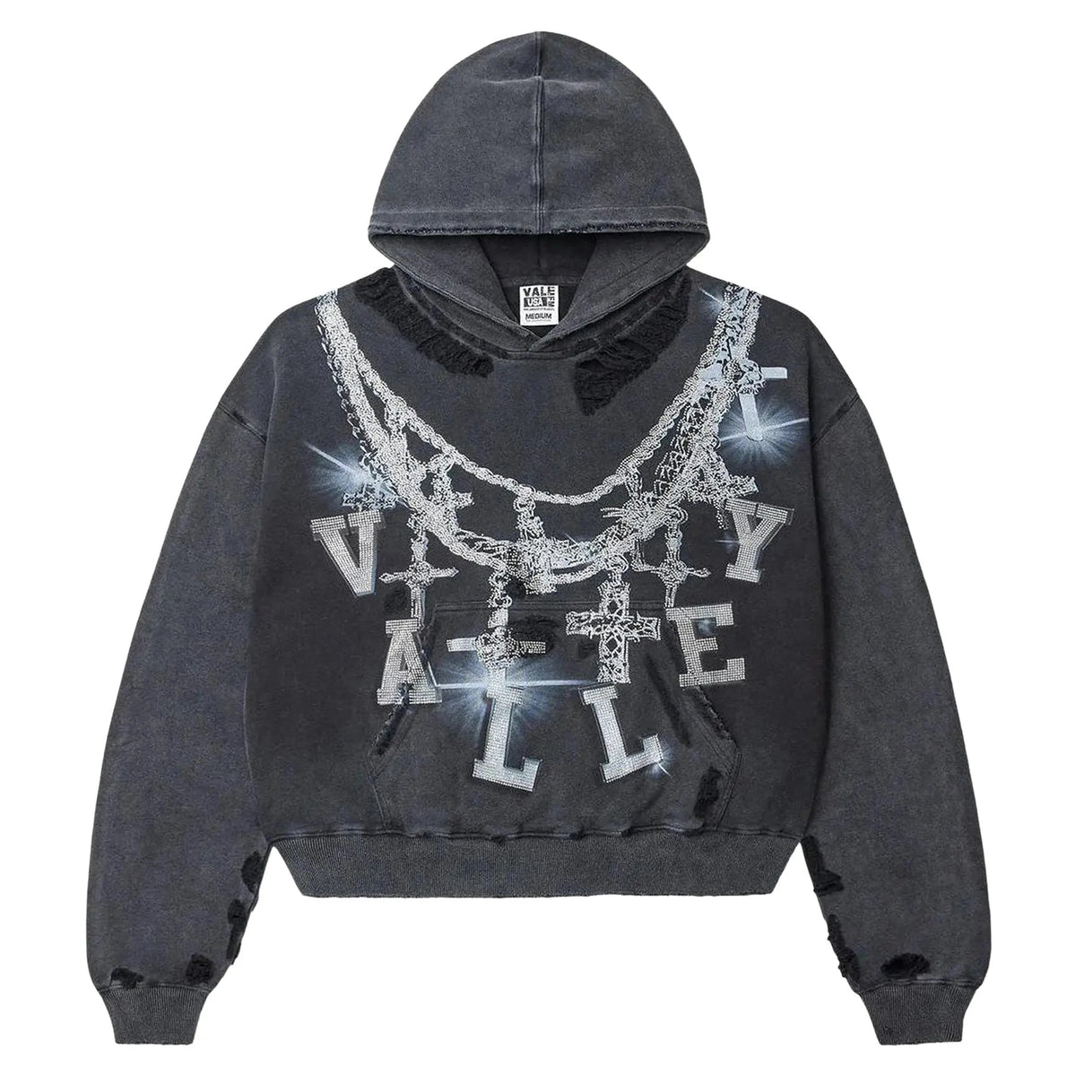 Vale Forever Big Chain Hoodie 'Black'