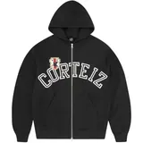 Corteiz Arch Shield Zip Hoodie 'Black'
