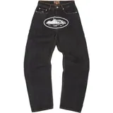 Corteiz Island Jeans 'Black'