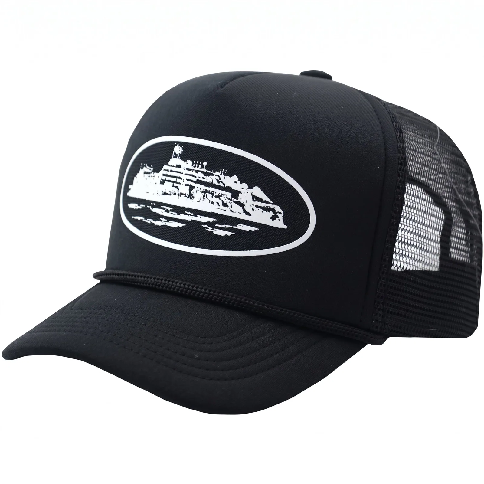 Corteiz OG Alcatraz Trucker Trucker 'Black'