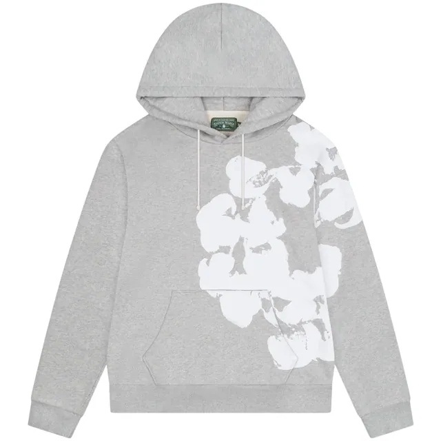 Denim Tears Big Cotton Wreath Sweatshirt 'Grey'