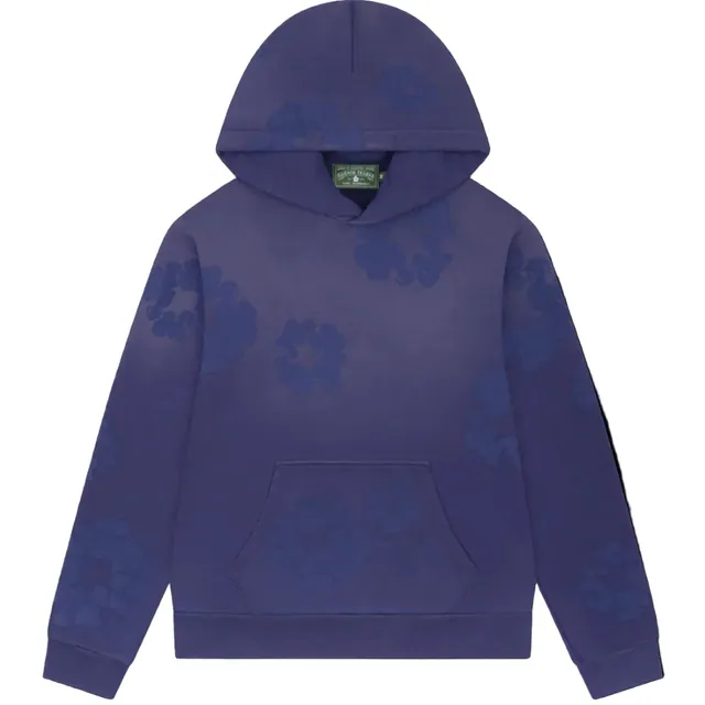 Denim Tears Mono Cotton Wreath Hoodie Washed Blue