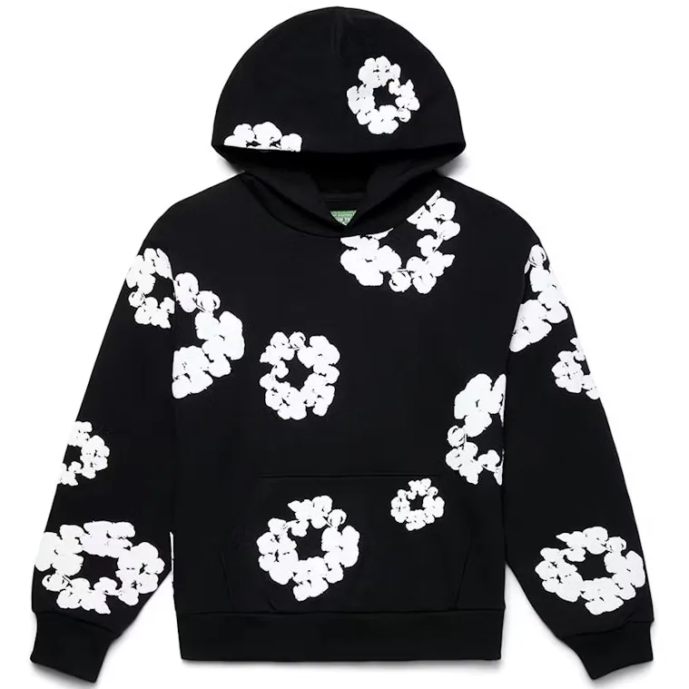 Denim Tears The Cotton Wreath Sweatshirt 'Black'