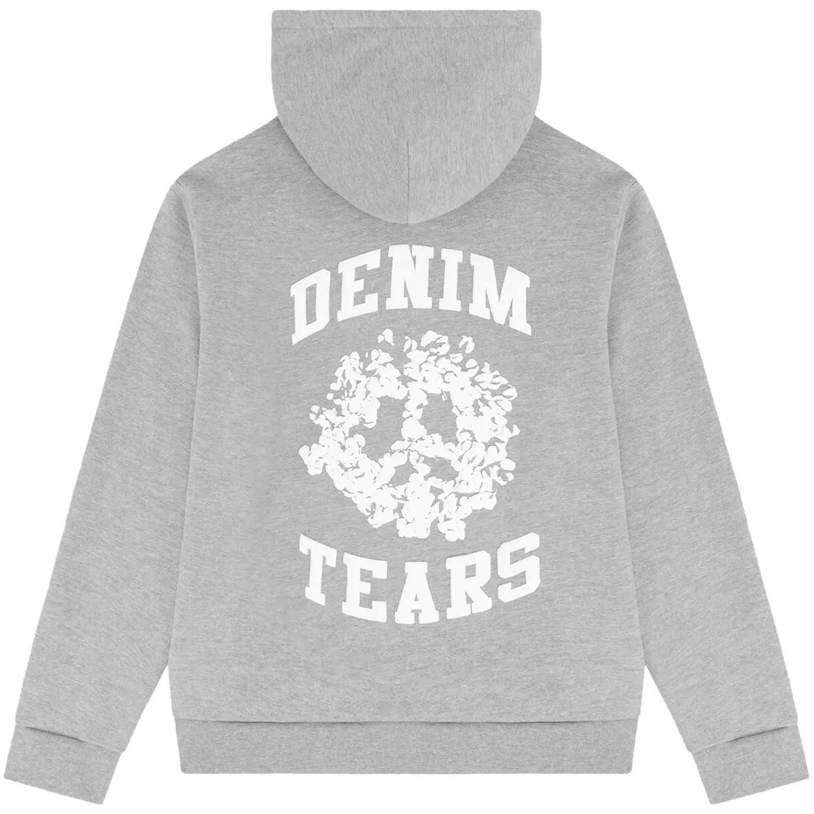 Denim Tears University Zip Hoodie 'Grey'