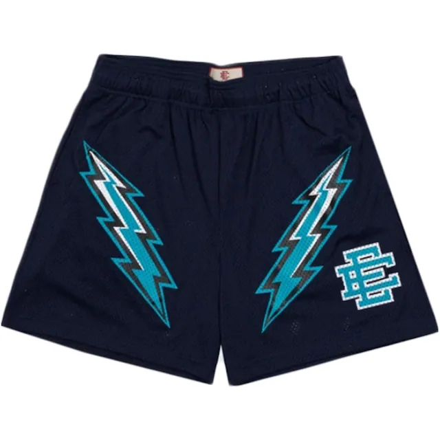Eric Emanuel EE Basic Lightning Bolt Short Navy/Black/Teal