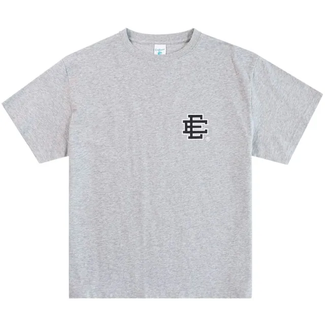 Eric Emanuel EE Basic T-Shirt Heather Grey/Black
