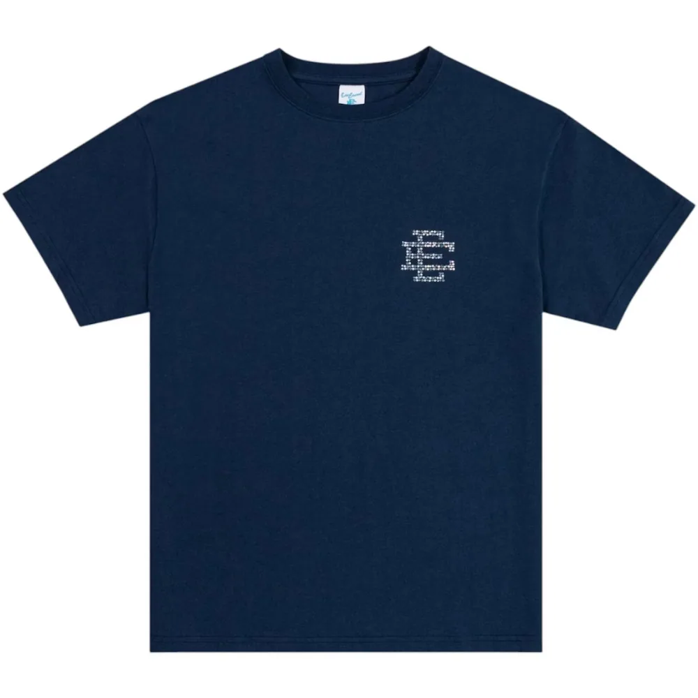 Eric Emanuel EE Swarovski T-Shirt 'Navy'