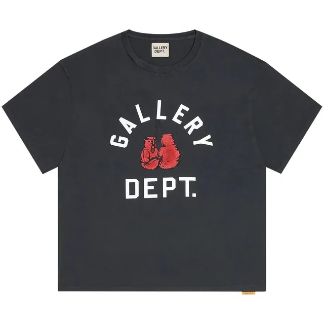 Gallery Dept. Boxing Merch Tee 'Vintage Black'