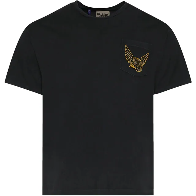 Gallery Dept. Flying Brain Pocket Tee 'Vintage Black'