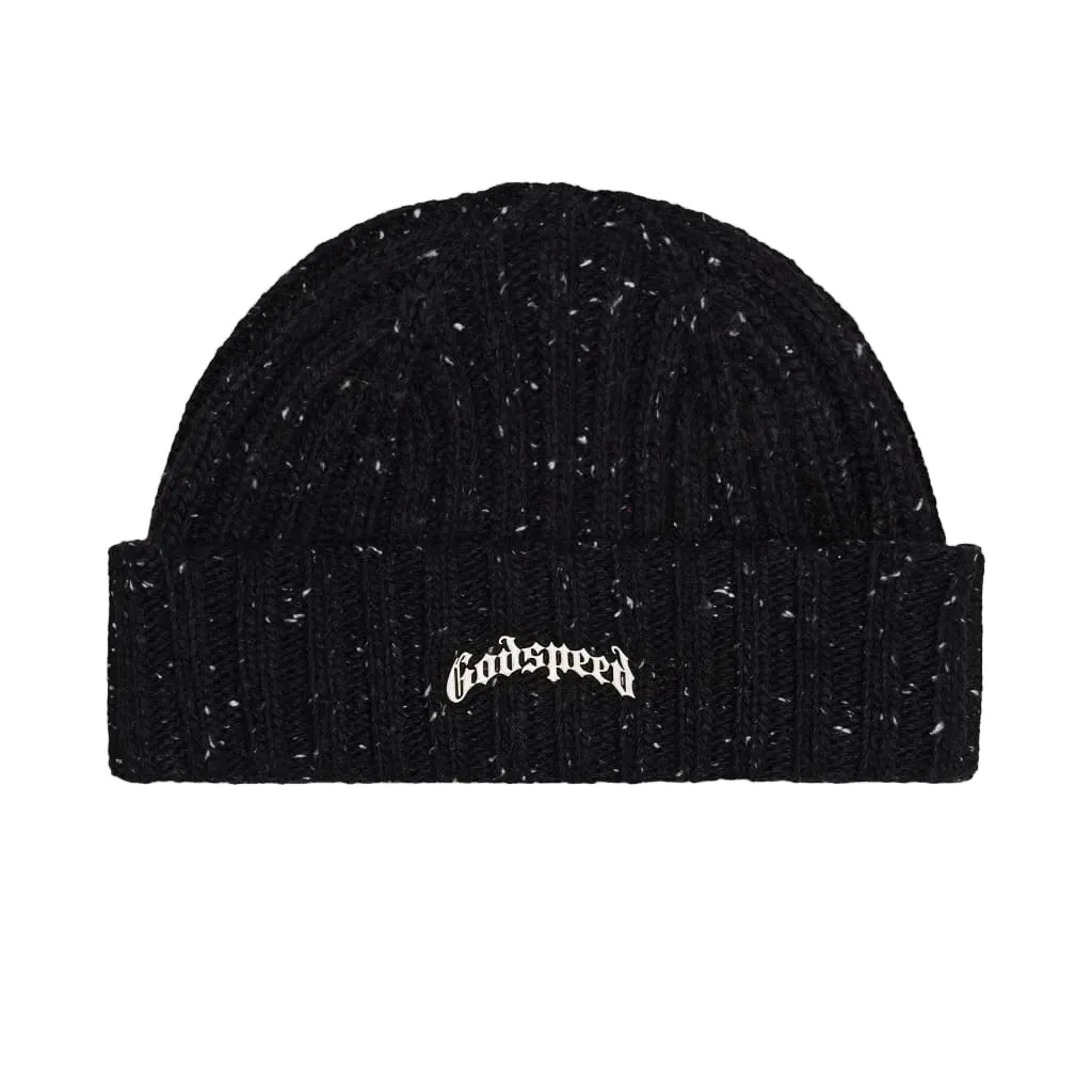 God Speed OG Logo Emblem Beanie (Oreo)