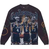 Godspeed Dream Team Long-Sleeve T-Shirt 'Black wash'