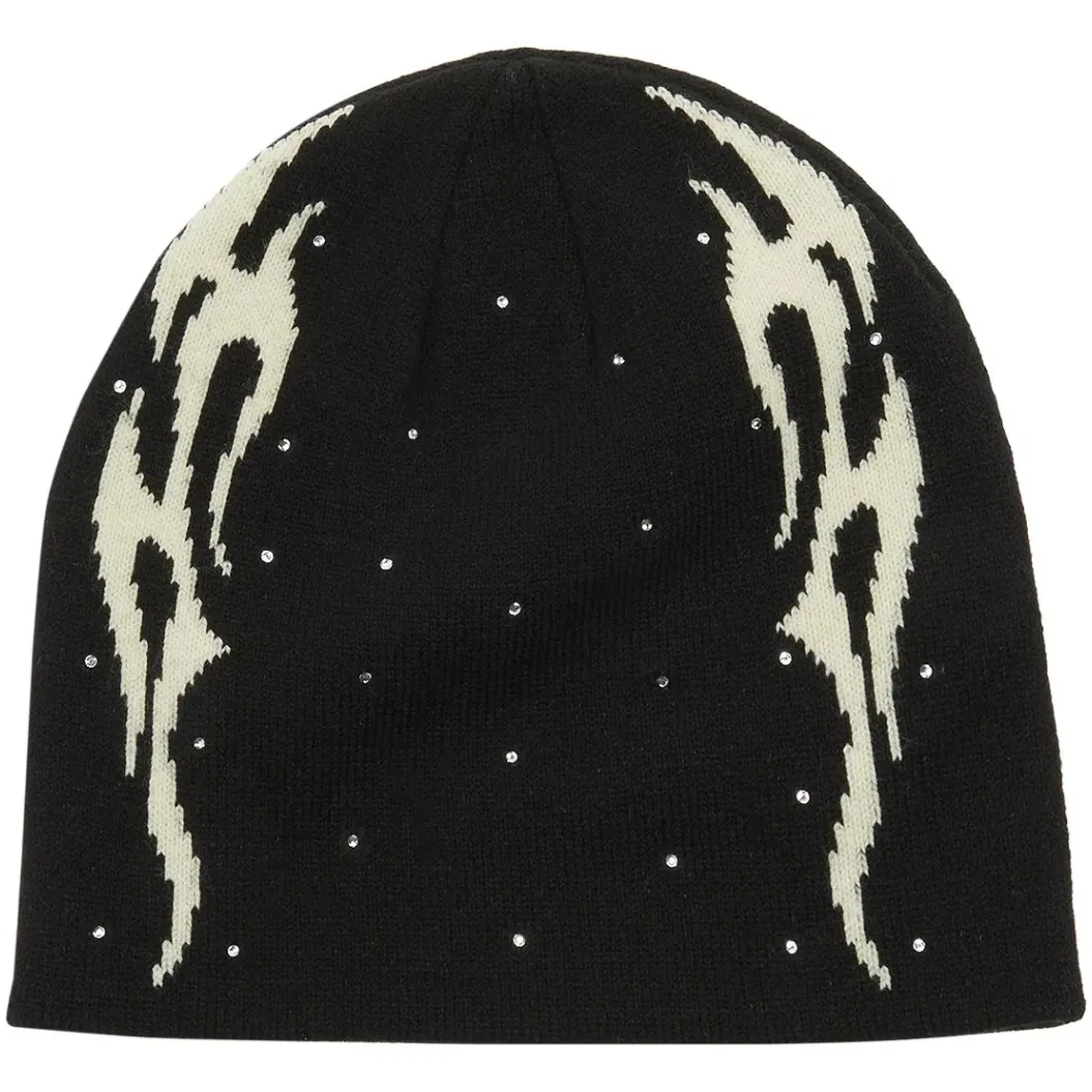 Hellstar Flame Beanie 'Black'