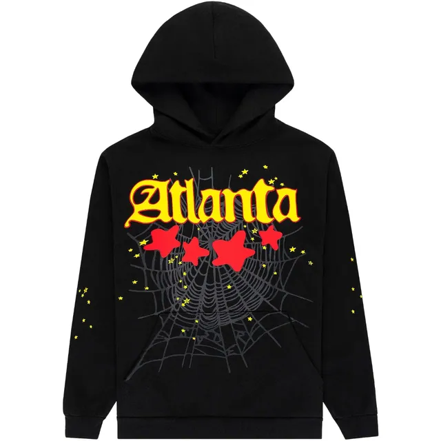 Sp5der Atlanta Hoodie 'Black'